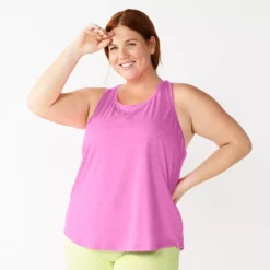 Plus Size Tek Gear® Racerback Tank