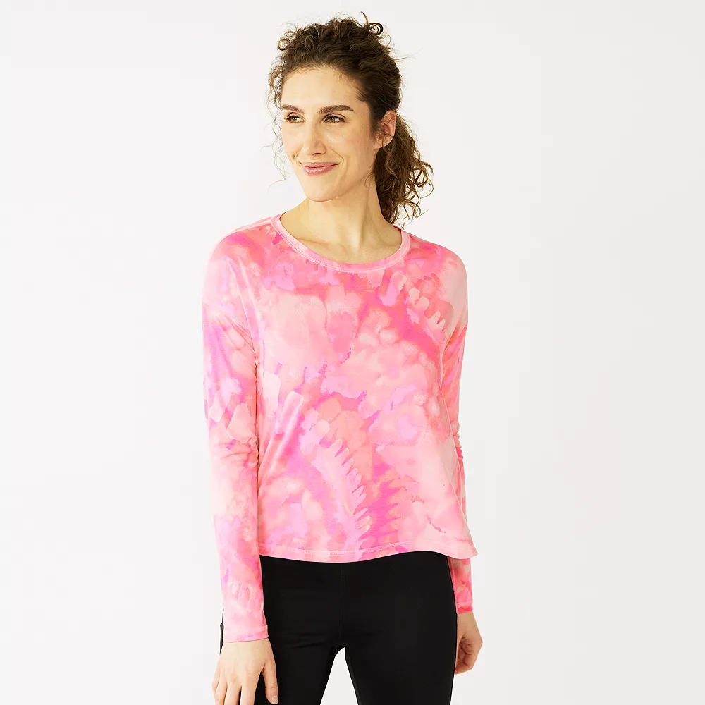 Women's Tek Gear® Soft Touch Long Sleeve Tee - Image 3