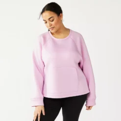 Plus Size Tek Gear® Run Popover Top