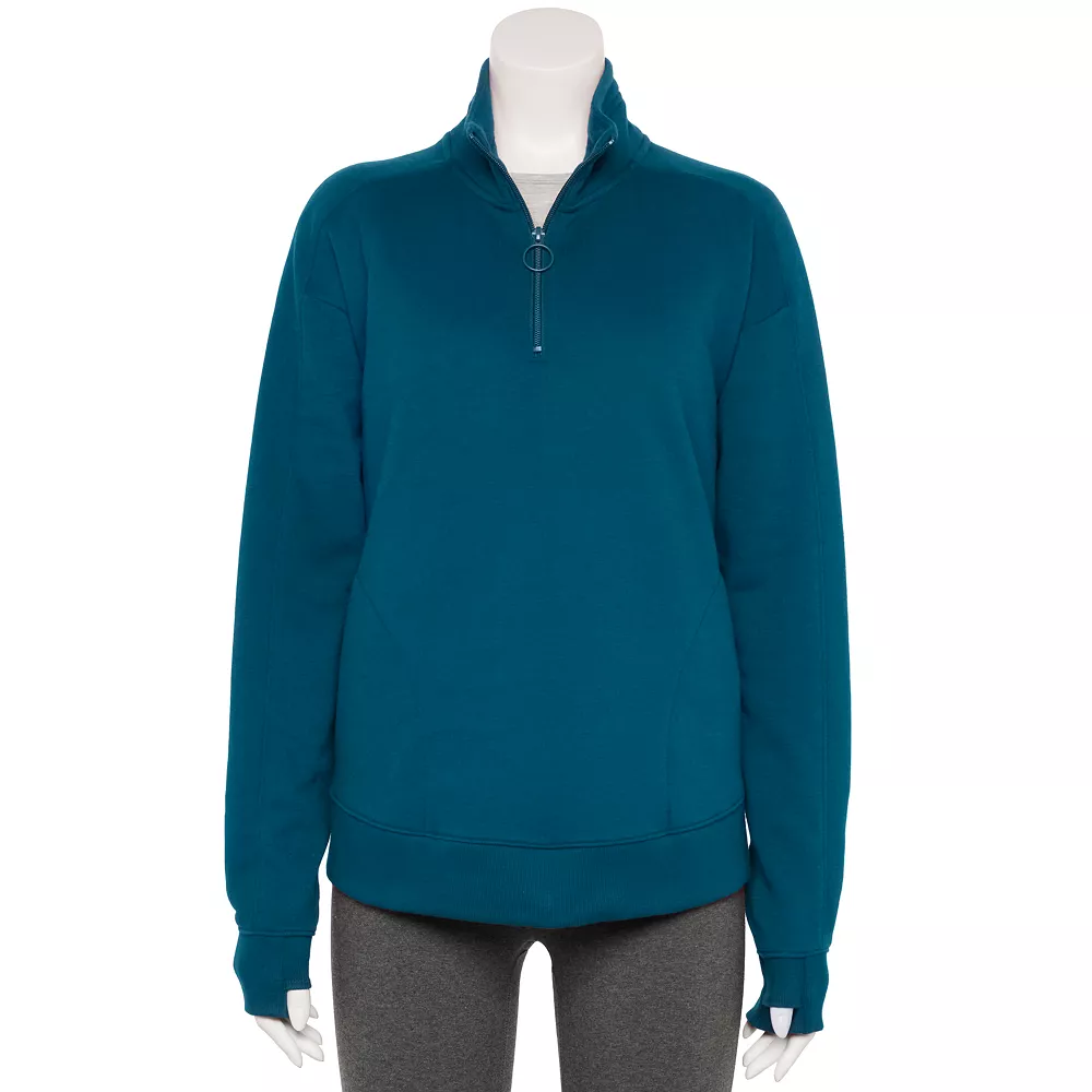 Women's Tek Gear® Quarter-Zip Ultrasoft Fleece Jacket - Image 8