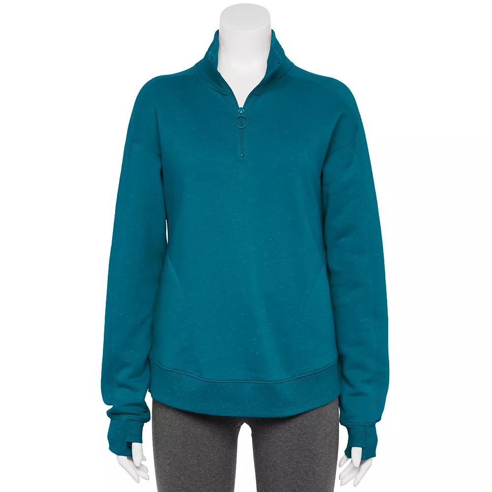 Women's Tek Gear® Quarter-Zip Ultrasoft Fleece Jacket - Image 10
