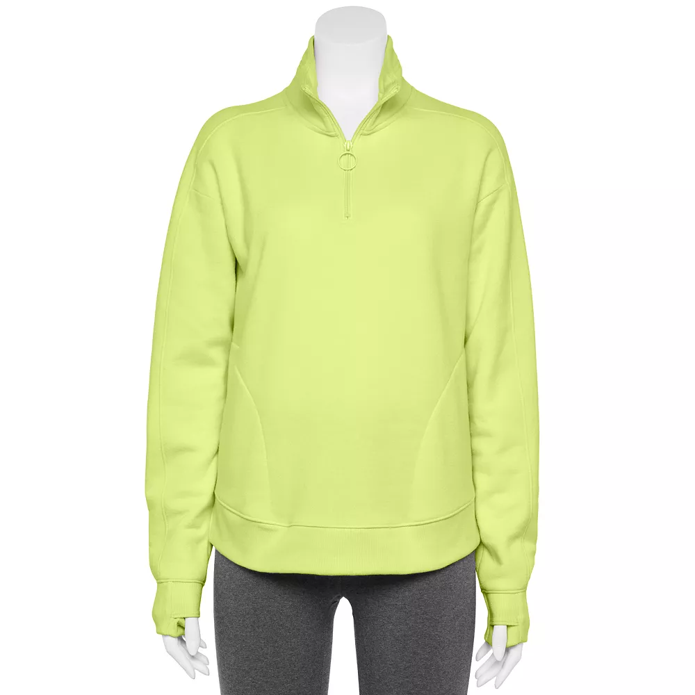 Women's Tek Gear® Quarter-Zip Ultrasoft Fleece Jacket - Image 4