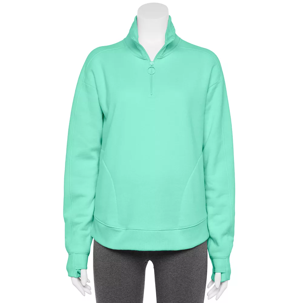 Women's Tek Gear® Quarter-Zip Ultrasoft Fleece Jacket - Image 5