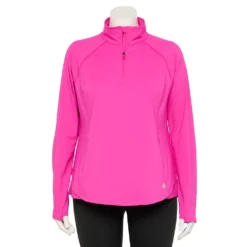Plus Size Tek Gear® Quarter-Zip Performance Jacket