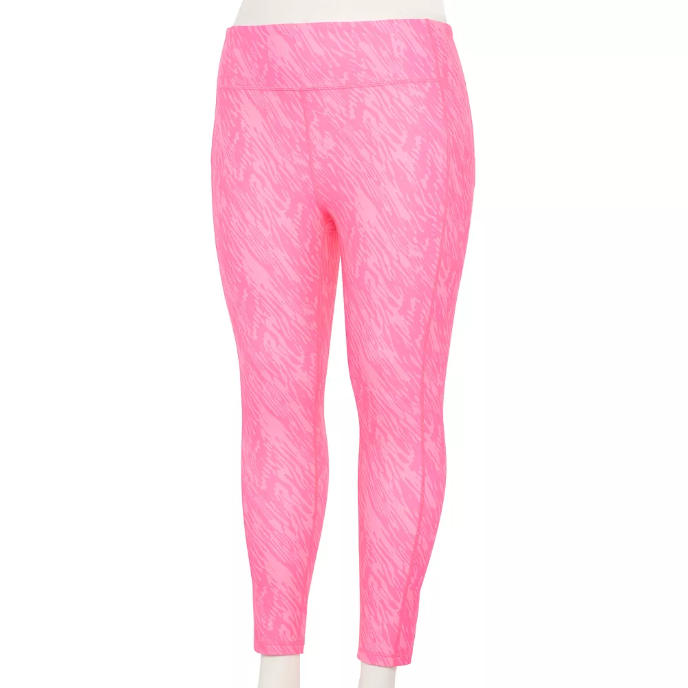 Plus Size Tek Gear® Core High-Waisted Side Pocket 7/8 Leggings - Image 15