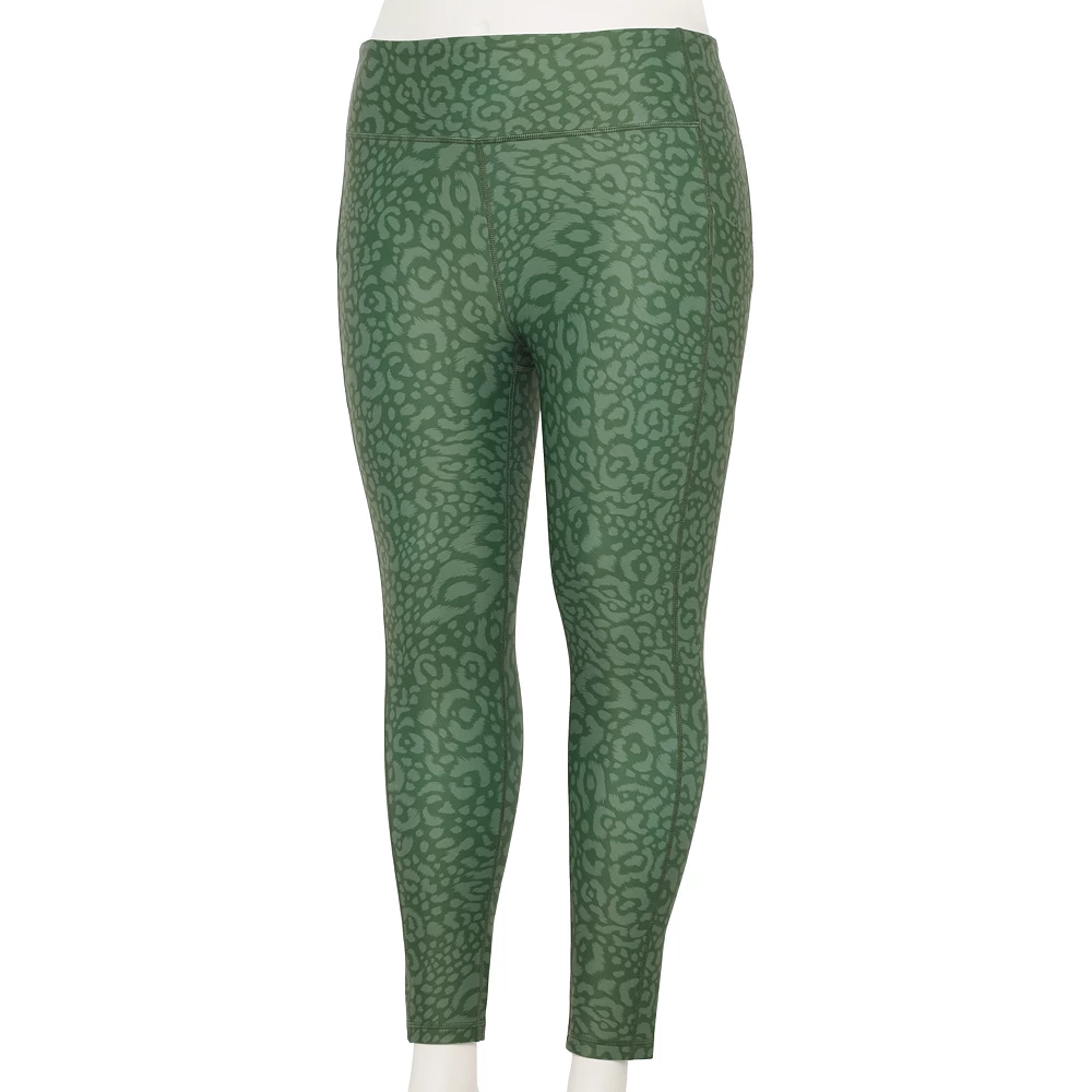 Plus Size Tek Gear® Core High-Waisted Side Pocket 7/8 Leggings - Image 11