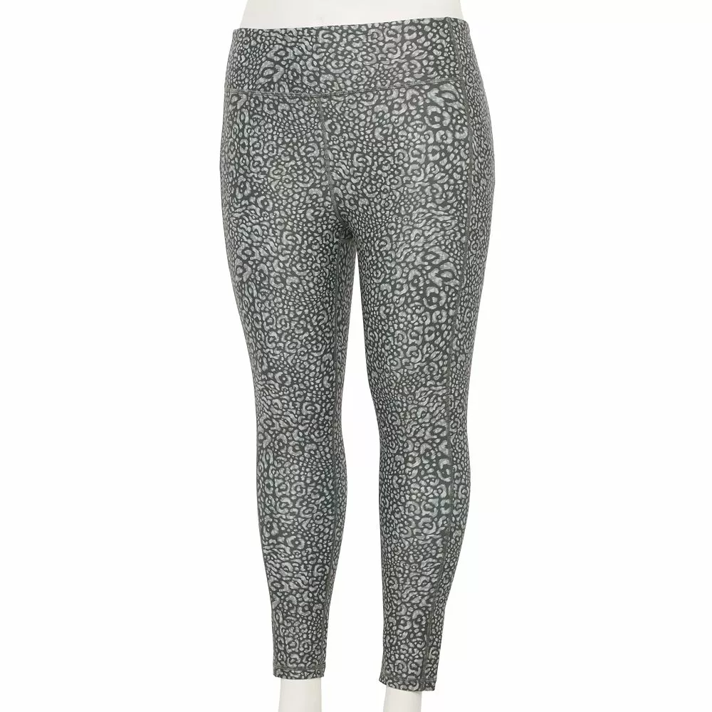 Plus Size Tek Gear® Core High-Waisted Side Pocket 7/8 Leggings - Image 8