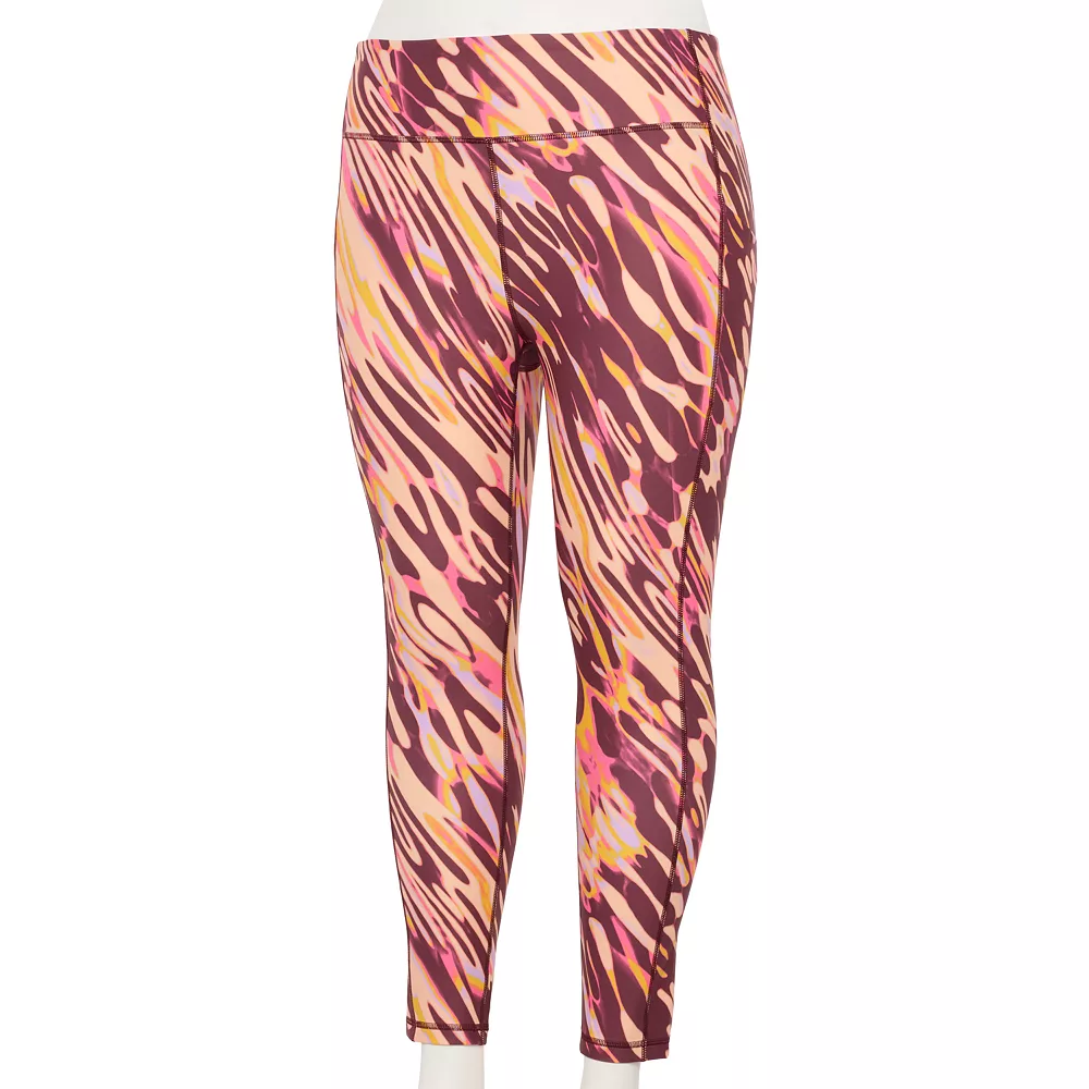 Plus Size Tek Gear® Core High-Waisted Side Pocket 7/8 Leggings - Image 12