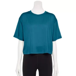 Women's Tek Gear® Crop Easy Tee