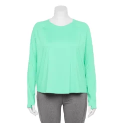 Plus Size Tek Gear® Performance Long Sleeve Tee