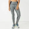 Petite Tek Gear® Colorblock Brushed High-Waisted Leggings