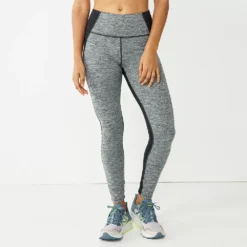 Petite Tek Gear® Colorblock Brushed High-Waisted Leggings