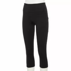Petite Tek Gear® Ultrastretch Pocket High-Waisted Capri Leggings